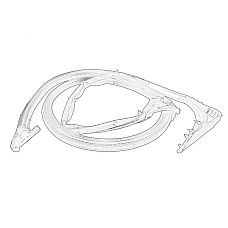 Cheder usa Garnitura usii Spate Stanga corp jos CITROEN JUMPER II FIAT DUCATO PEUGEOT BOXER 04.06- OE FIAT 1340460080