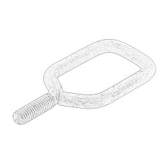 Carlig de sigurana, inchizatoare capota motor Husa de blocare a hotei Dreapta/Stanga BMW 1 F20 1 F21 3 F30 F80 3 F31 4 F32 F82 07.11- OE BMW 51 23 7 247 080