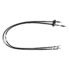 Cablu, frana de parcare Handbrake cable rear L/R 1680mm/1495mm OPEL ZAFIRA A 1.6-2.2D 04.99-06.05 ABE C7X006ABE
