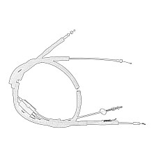 Cablu, deblocare usi Door cable R FIAT DOBLO DOBLO CARGO 02.16- FIAT OE FIAT 52096143