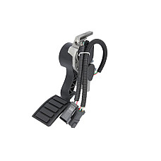 Pedala acceleratie Accelerator pedal 4 pin 5 pins rectangular plug - grey square plug - grey VOLVO AKUSAN VOL-AP-007