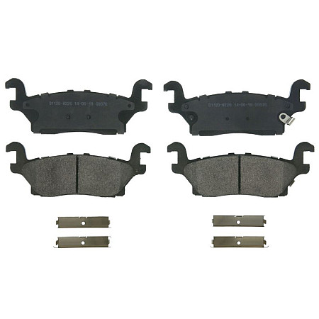 Set placute frana,frana disc Brake pads set rear no ECE R90 certification HUMMER HUMMER H3 3.5/3.7/5.3 04.05- USA PMD1120AT (S)