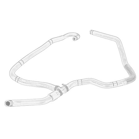 Cuplaj conducta lichid racire Stream tube CITROEN JUMPER PEUGEOT BOXER 2.2D 03.11- OE FIAT 1369478080