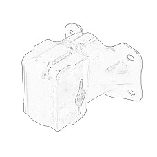 Suport motor Engine mount R JEEP CHEROKEE GRAND CHEROKEE III LIBERTY 3.7 09.01- CHRYSLER 52090296AF