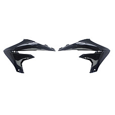 Kituri de plastic Radiator covers colour Black YAMAHA YZ 250/450 2018-2023 CEMOTO 8415100009 CEM