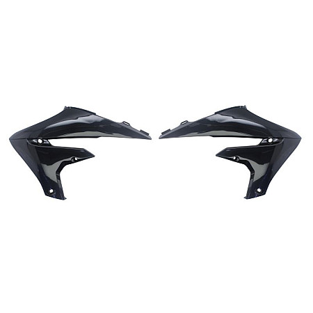 Kituri de plastic Radiator covers colour Black YAMAHA YZ 250/450 2018-2023 CEMOTO 8415100009 CEM