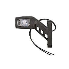 Lampa gabarit lampa de pozitie a fost pe unghiul de bratul scurt LED 12-24V L WAS 241L W49