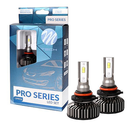 Set bec LED incandescent Bec 2buc HB4 12V 40W fara omologare pentru vehicule CAN Bus alb 5700K M TECH LSPRO6