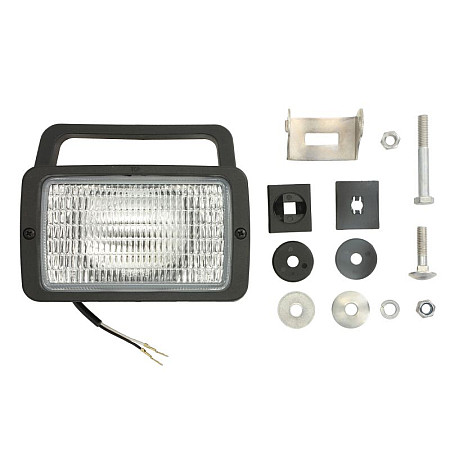 Lumina de lucru Lampa de lucru H3 12/24V 70W lungime: 156mm inaltime: 92mm adancime: 85mm carcasa din plastic intrerupator maner sirma 015m WESEM LPR3.30282.02