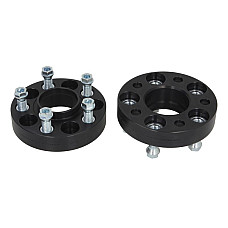 Distantiere de roti Wheel spacer - 2 pcs 5x112 thickness: 30mm locating hole diameter: 6645mm - 7 fitting elements included - Yes - Black EIBACH S90-7-30-007-B