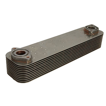 Radiator ulei, ulei motor Oil cooler 100x85x410mm IVECO STRALIS I STRALIS II TRAKKER I TRAKKER II F3BE0681C-F3HFE611D 10.04- HIGHWAY 30021008HW