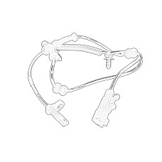 Senzor,turatie roata Senzor ABS Fata JEEP GRAND CHEROKEE 3.0D/3.6/5.7 07.13- CHRYSLER 04779977AC