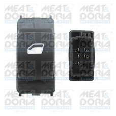 Comutator,macara geam Comutator macara geam Fata Dreapta CITROEN C3 PICASSO PEUGEOT 207 1.2-1.6D 02.06- MEAT &amp; DORIA MD26093