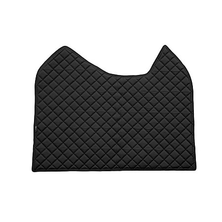 Covor compartiment picioare F-CORE pentru tunelul central tunel inalt cantitate in set 1 szt. material - piele matlasata eko culoare - negru cabina lata 250 cm transmisie automata MERCEDES ACTROS MP4 / MP5 F-CORE F-CORE RH04 BLACK