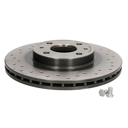 Disc frana Brake disc BREMBO Xtra 1pcs Drilled front  L/R outer diameter 260 mm thickness 20 mm LADA 110 111 112 KALINA KALINA II PRIORA 1.3-2.0 01.95-09.18 BREMBO 09.8903.1X