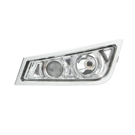 Proiector ceata Lampa de ceata Stanga H3 cu un halogen pe distante lungi rama de argint VOLVO FH FH16 FM FM II 09.05- GIANT 131-VT16232AL