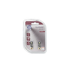 Bec incandescent LED light bulb LED 2pcs W5W 12V max. 25W light colour white max. 6000K socket type W21X95D no road approval for vehicles with CAN-Bus M-TECH TULB802W