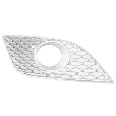 Bara/piese Acoperire bara fata Fata Dreapta cu gauri pentru lampa de ceata plastic negru SEAT LEON 07.05-08.13 03.09-09.12 OE SEAT 1P0 853 666E9B9