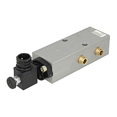 Supapa,control ax ridicare aer comprimat Supapa de control a axei sub tensiune ILAS E conectori: 4x8mm push-in HALDEX 352062111