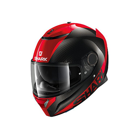 Cati integrale Casca casca cu fata intreaga SHARK SPARTAN CARBON SKIN culoare negru/rosu marime XS SHARK HE3400E-DRR-XS