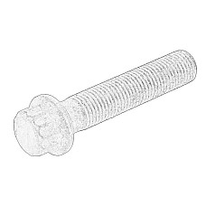 Surub de centrare, disc curea-arbore cotit surubul angrenajului arborelui cotit PERKINS 32186146