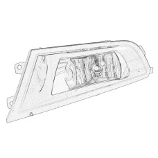 Proiector ceata Lampa de ceata Stanga H8 SKODA FABIA III 03.18- OE SKODA 6V0 941 699A