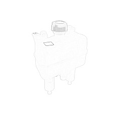 Vas de expansiune, racire Vas expansiune CITROEN JUMPER FIAT DUCATO PEUGEOT BOXER 04.06- OE FIAT 1374132080