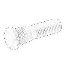 Bolt roata Pinul rotii LEXUS GX TOYOTA 4 RUNNER III 4 RUNNER IV 4 RUNNER V DYNA 400 FJ CRUISER HIACE IV HILUX VII LAND CRUISER 80 LAND CRUISER 90 LAND CRUISER PRADO 1.4D-4.7 08.87- OE TOYOTA 90942-02079