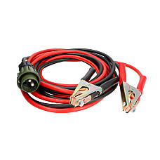 Cabluri de pornire Emergency start cables - length 6m 2x35mm jaw clamps NATO plug colour: green TRUCKLIGHT EC-PL35/2-G Z NAK 6M