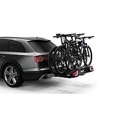 Suport bicicleta, Suport ambreiaj Tow bar bike carrier / Bike holders VeloSpace XT 3 type: platform Black bike mounting: for wheels and frame no. of bicycles: 3 4 13-pin THULE THU 939001
