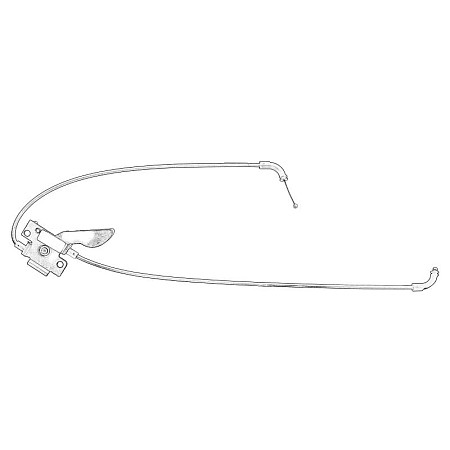 Cablu, capota motor Engine hood cable BMW 5 F10 5 F11 2.0-4.4 06.09-02.17 OE BMW 51 23 7 183 765