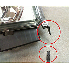 Far Headlamp L 4*LED/8*LED/H1/H21W/H7 electric with motor broken mounting with indicator with daytime running light insert colour: chromium-plated indicator colour: orange SCANIA P 01.03- GIANT 131-SC01312AL WYP