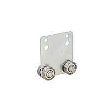 Rola de acoperi Rola culisare acoperis diametru 24mm dimensiune placa 61x70mm 4 gauri CARGOPARTS CARGO-E211