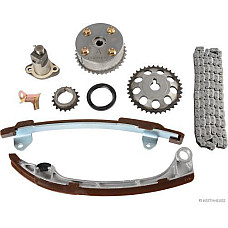 Chit lant de distributie Timing set chain + sprocket TOYOTA AVENSIS AVENSIS VERSO CAMRY PREVIA II RAV 4 II RAV 4 III 1.6-2.4 09.97-12.13 HERTH+BUSS JAKOPARTS J1192022