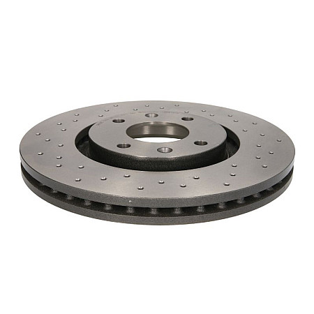 Disc frana Brake disc BREMBO Xtra 1pcs Drilled front  L/R outer diameter 283 mm thickness 26 mm DS DS 3 DS 3 / DS 3 DS 4 CITROEN BERLINGO BERLINGO MULTISPACE 1.0-Electric 02.98- BREMBO 09.9619.1X