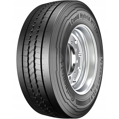 Anvelopa semiremorca LKW 05322760000 Conti Hybrid HT3 + CONTINENTAL Truck tyre Hybrid Semi-trailer 3PMSF M+S 160J labels: fuel efficiency class - B wet grip class - C rolling noise and resistance measuring class - CONTINENTAL 445/45R19.5 CCO CHHT3+