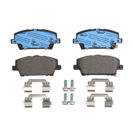 Set placute de frana Fata cu suplimente HONDA CIVIC VIII 1.4/1.8/2.2D 09.05- BRECK 24087 00 701 10
