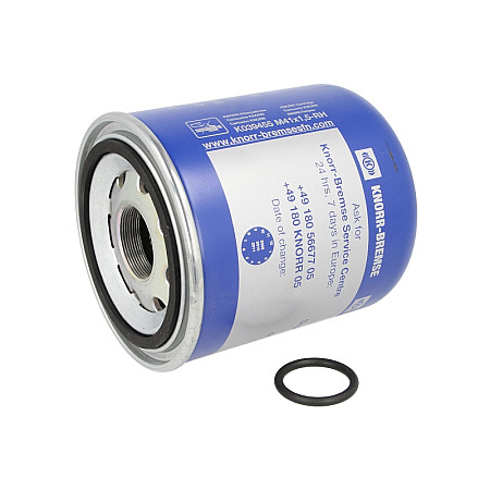 Element filtrant uscator aer, compresor Cartus cu uscator de aer cartus de desicator M41x15mm  dreapta fata-verso presiune 14bar separator en with gasket OSC KNORR K 039455