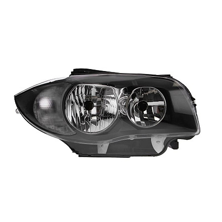 Far Lampa frontala Dreapta H7/H7 electric fara motoras culoare insert: negru BMW 1 E81 1 E82 1 E87 1 E88 04.09-03.11 TYC TYC 20-0649-25-2