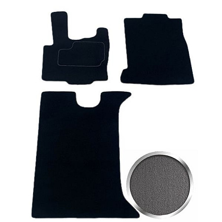 Covoras podea textil Floor mats Velours 1 pcs set colour grey AUDI A6 C8 02.18- MAMMOOTH MMT A041 CAM25 PRM 02