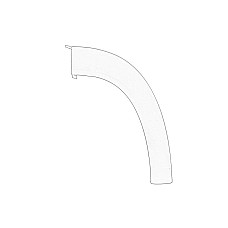 Suport, bara protectie Panou usa Fata Stanga CITROEN JUMPER I JUMPER II PEUGEOT BOXER 04.02- OE PEUGEOT 1617347480