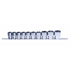 Set chei tubulare Sockets set socket / drive: 1/2 number of tools: 10 pcs metric size: 18 19 20 21 22 23 24 27 30 32 PROFITOOL 0X231MR10B