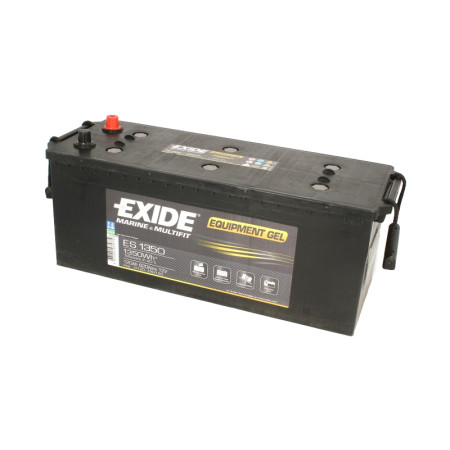 Baterie de alimentare Acumulator EXIDE 12V 120Ah/760A EN EQUIPMENT EN MARINE/RV GEL L+ borna standard 513x189x223 B0 gel EXIDE ES1350