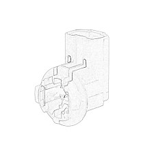 Stop spate Priza cu bec Spate lampi / placi de inmatriculare  LEXUS IS I TOYOTA COROLLA STARLET 1.3-3.0 01.96-07.14 OE TOYOTA 90075-99005