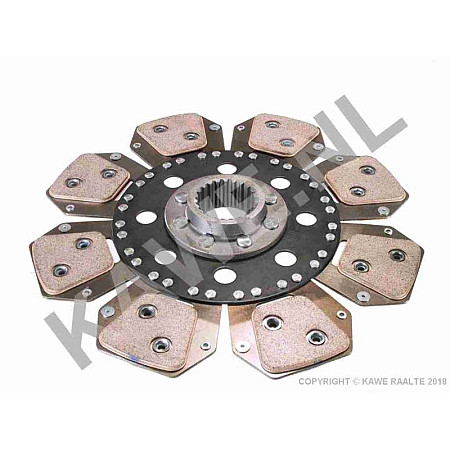 Disc ambreiaj ceramica 310mm 7 LANDINI 10000 MASSEY FERGUSON 1000 6.354-A6.3544 KAWE 3048 KW