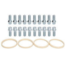 Trusa de montare a jantei de aliaj Fitting kit O 76x671 B M14x15x27 K17 1 kit / 4 wheels - B/N qty 20 MAK MAK 8000000344