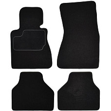 Covoras podea textil Floor mats Velours 4 pcs front/rear set colour neagra BMW 7 E65 E66 E67 07.01-08.08 Saloon MAMMOOTH MMT A041 BM235 PRM 01