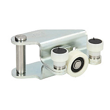 Ghidaj cu role, usa glisanta carucior cu usa glisanta Latura Dreapta balama centrala VW TRANSPORTER T4 07.90-06.03 ROLL VWT404