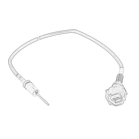 Senzor particule temperatura evacuare ISUZU D-MAX II 06.12- OE ISUZU ISU8982060940