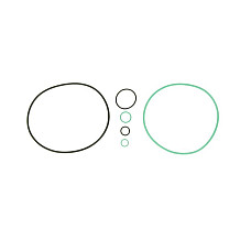 Set montare, climatizare Air conditioning assembly kit SANTECH MT2312